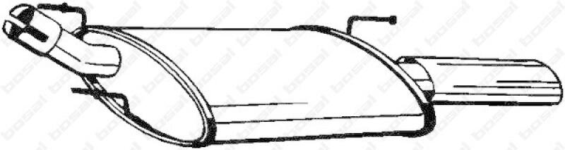 BOSAL Endschalld&auml;mpfer 154-337