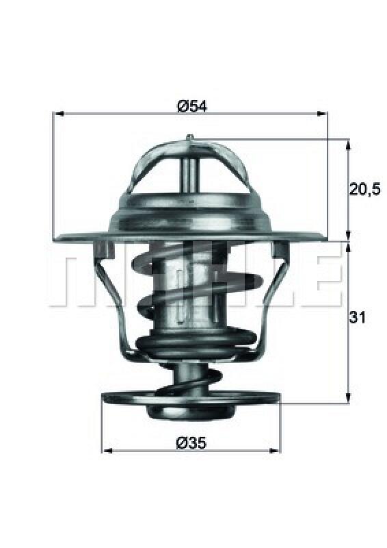 BEHR Thermostat für Kühlmittel / Kühlerthermostat