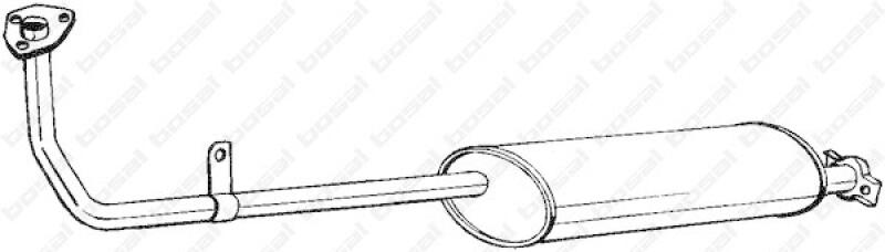 BOSAL Front Silencer