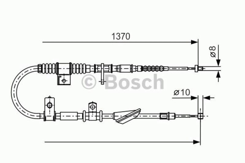 BOSCH Seilzug, Feststellbremse