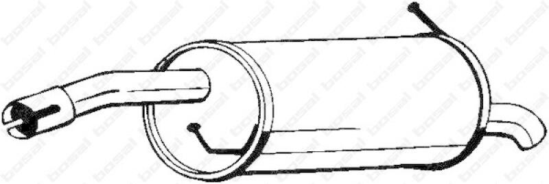 BOSAL Endschalld&auml;mpfer 154-437