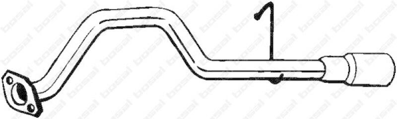 BOSAL Abgasrohr 790-101