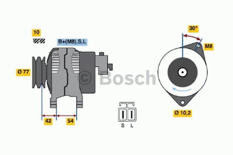 BOSCH Alternator