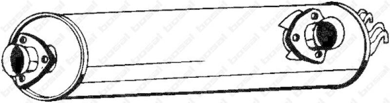 BOSAL Middle Silencer