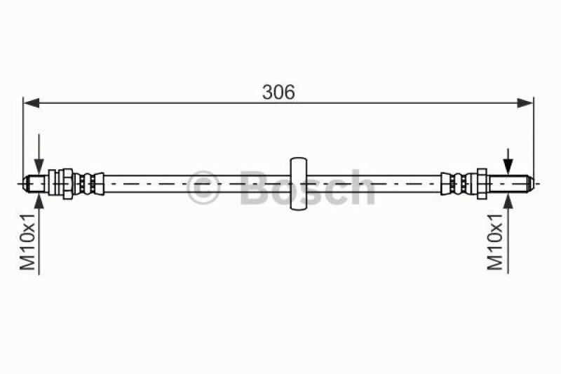 BOSCH Bremsschlauch