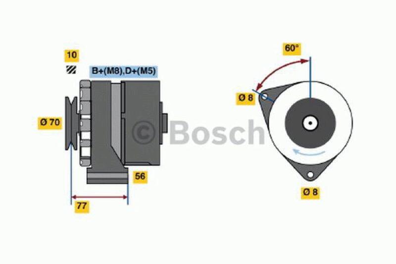 BOSCH Generator 0 986 034 110