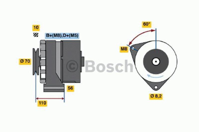 BOSCH Alternator