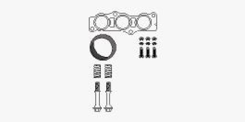 HJS Mounting Kit, catalytic converter