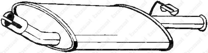 BOSAL End Silencer