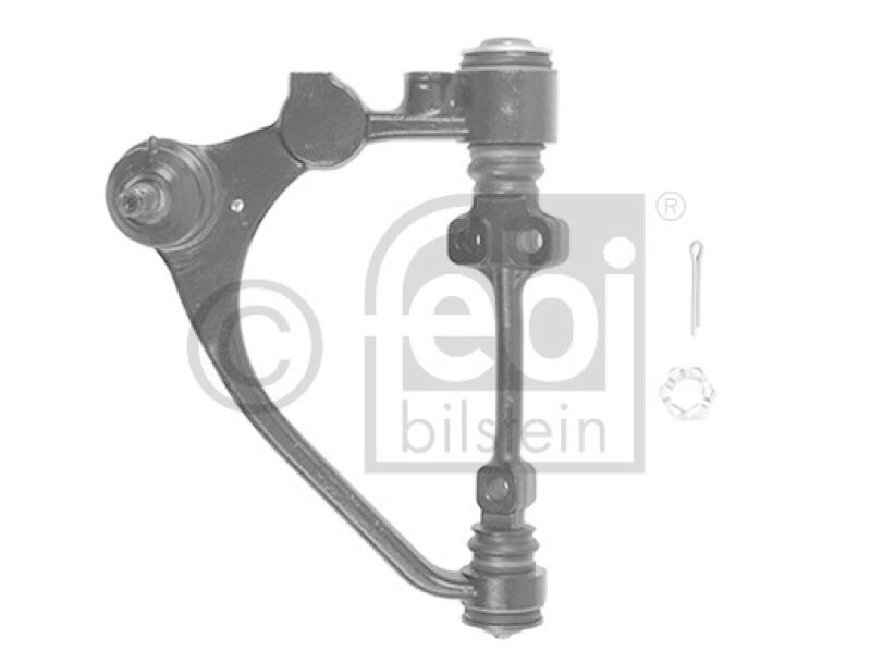 2x Febi Querlenker mit Gelenk passend für Toyota Dyna Pritsche/Fahrgeste...