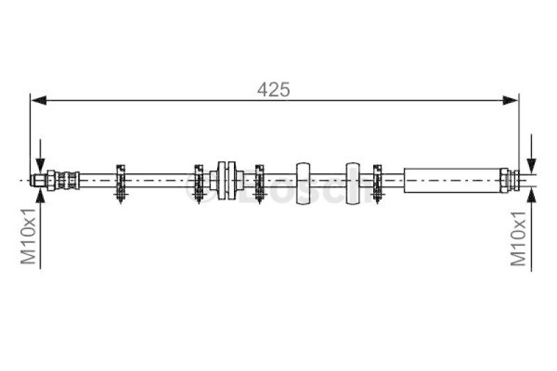 BOSCH Bremsschlauch