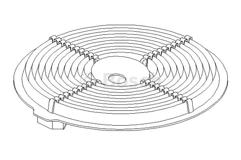 BOSCH Luftfilter 1 457 433 785