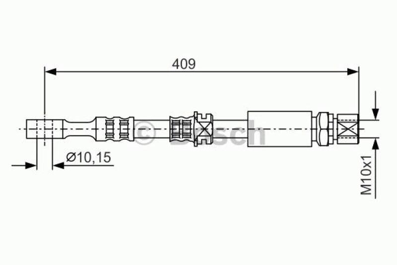 BOSCH Bremsschlauch 1 987 476 644