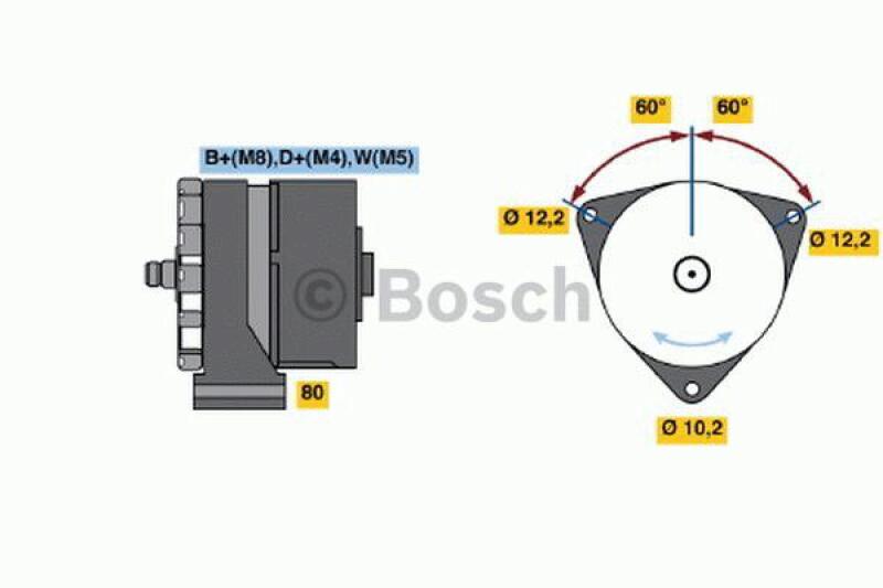 BOSCH Generator 0 986 034 400
