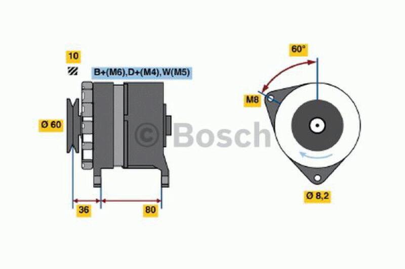 BOSCH Alternator
