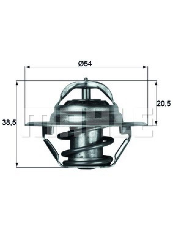 BEHR Thermostat für Kühlmittel / Kühlerthermostat