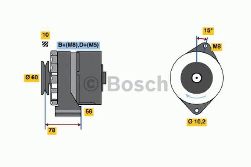 BOSCH Alternator