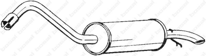 BOSAL End Silencer