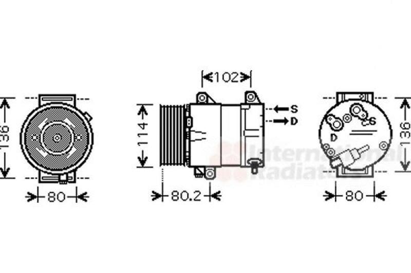 Compressor, air conditioning