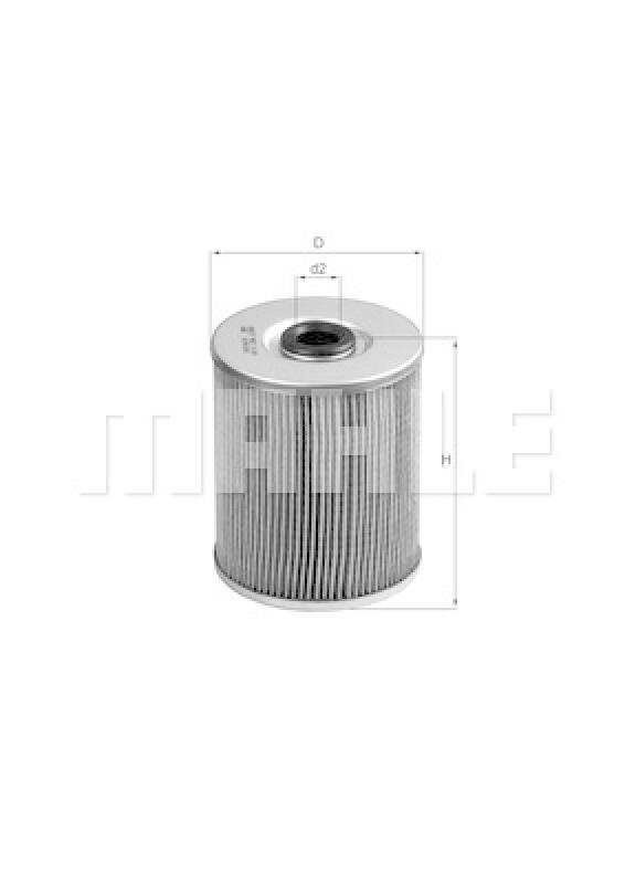 MAHLE ORIGINAL Filter, Arbeitshydraulik