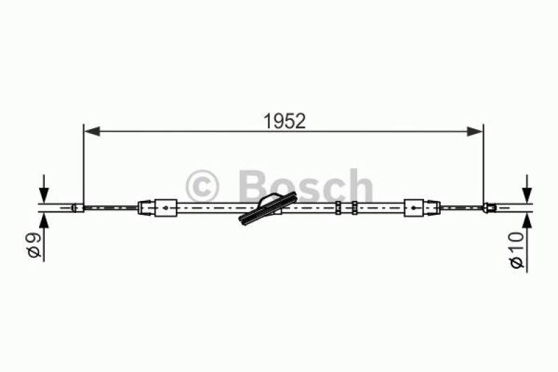 BOSCH Cable Pull, parking brake
