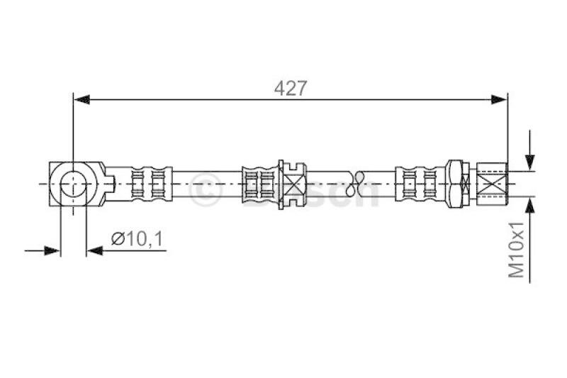BOSCH Bremsschlauch