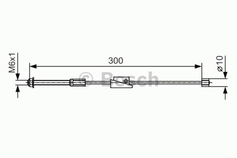 BOSCH Seilzug, Feststellbremse 1 987 482 132
