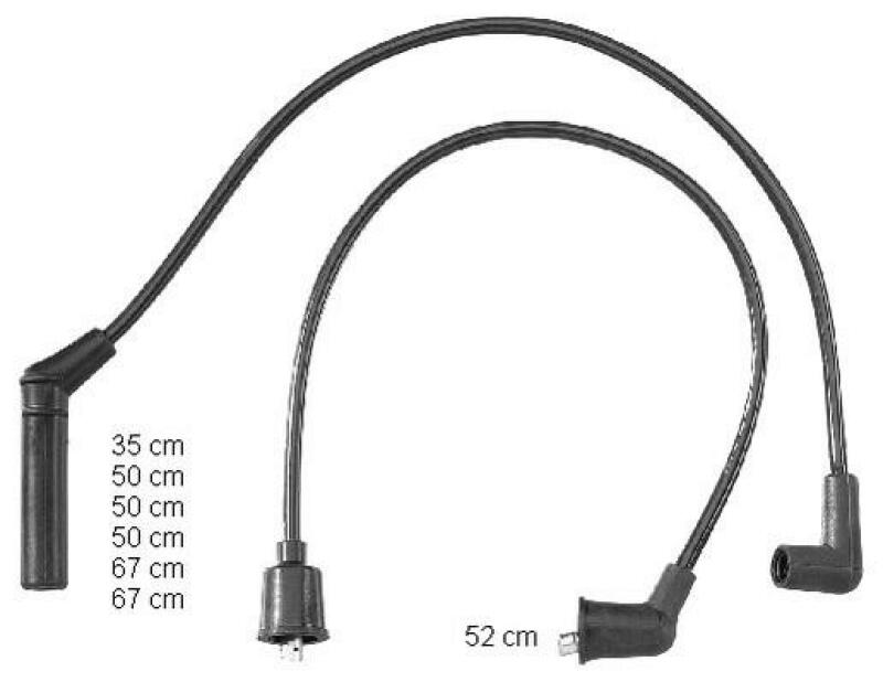 BERU Ignition Cable Kit