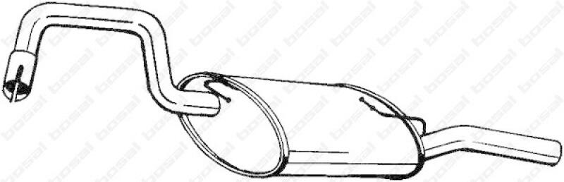 BOSAL Endschalld&auml;mpfer 235-935