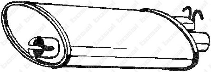 BOSAL Endschalld&auml;mpfer 235-945