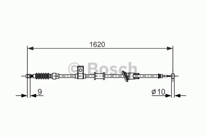 BOSCH Seilzug, Feststellbremse 1 987 477 893