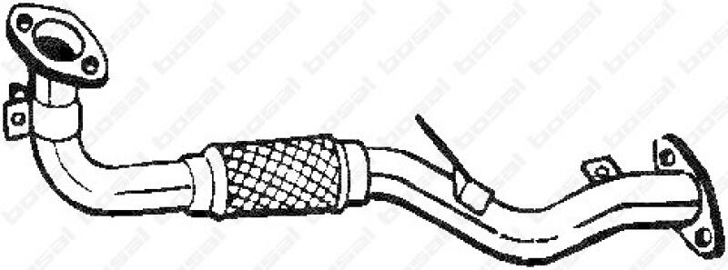 BOSAL Exhaust Pipe