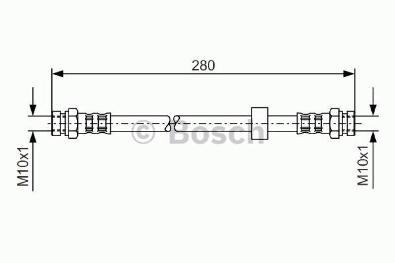 BOSCH Bremsschlauch