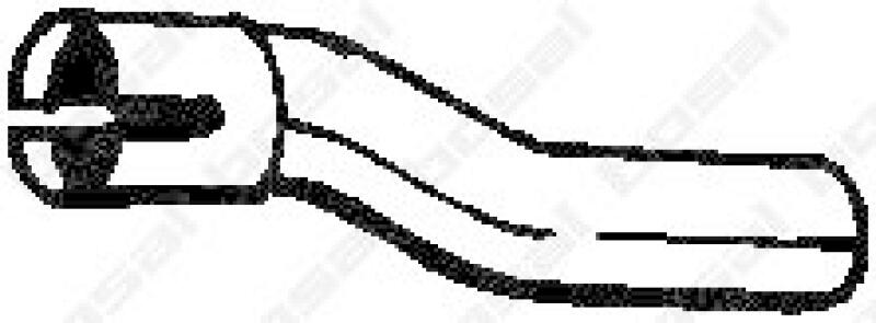 BOSAL Exhaust Pipe