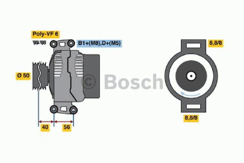 BOSCH Alternator