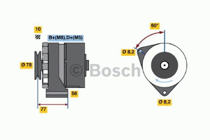 BOSCH Generator 0 986 035 820