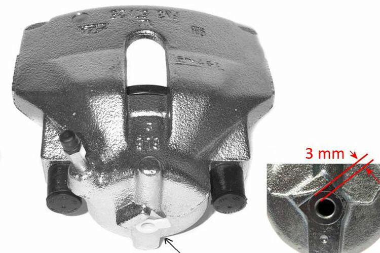 Bremssattel Brake Caliper passend für Opel Meriva B 1.4 A 1.6 Zafira 1.8 Corsa E