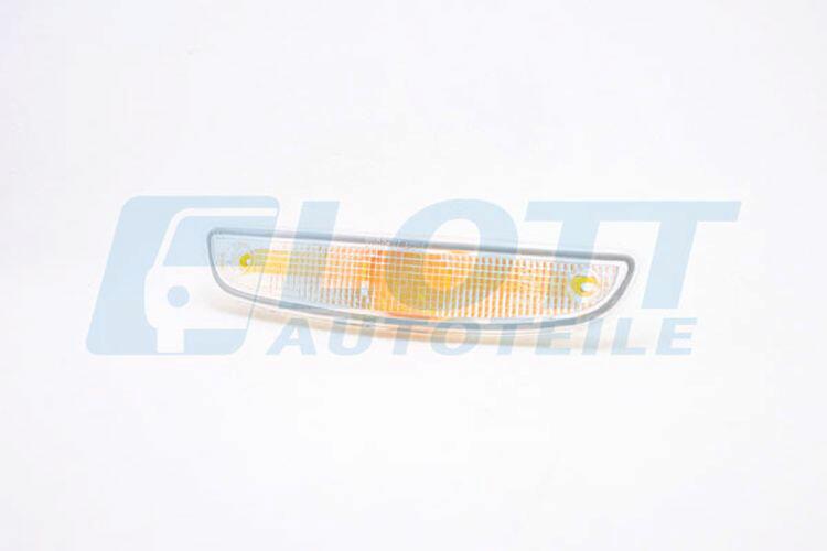 Lens, indicator