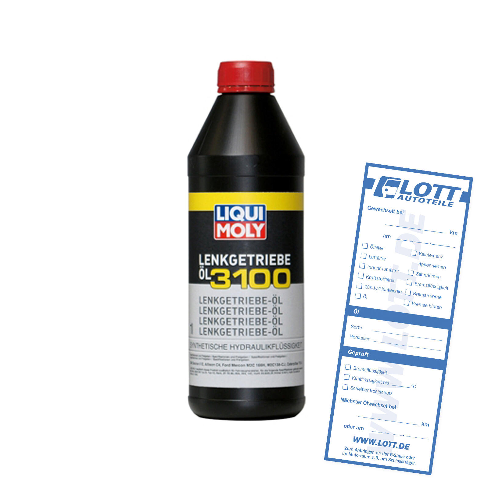 Original LIQUI MOLY Hydrauliköl Lenkgetriebe Öl 3100 // 1 Liter // 1145 ...