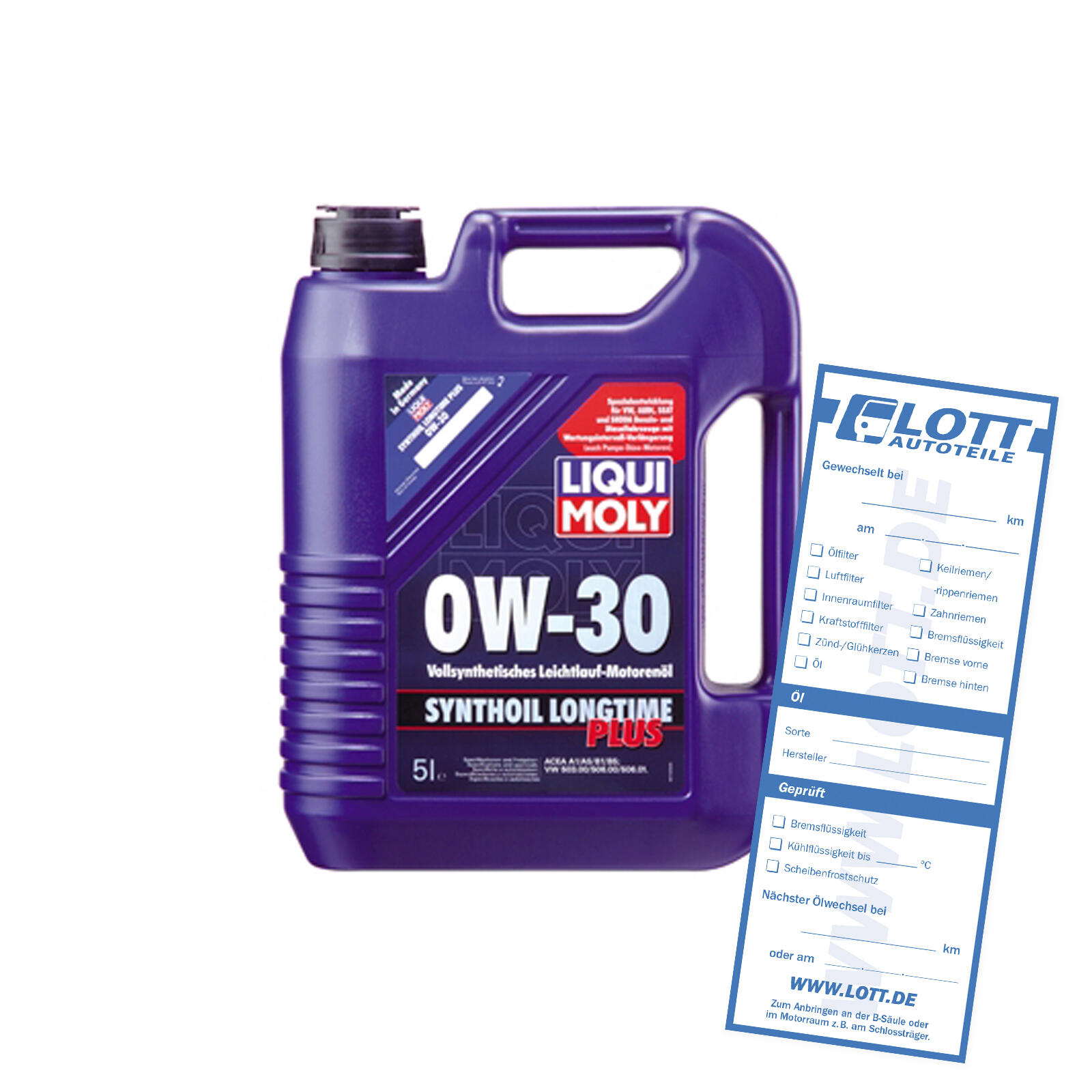 Liqui Moly Leichtlaufmotorenöl Longtime Plus 0W-30 5L