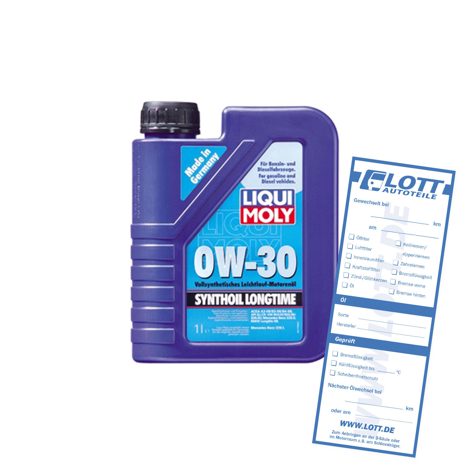Liqui Moly Leichtlaufmotoren&ouml;l Longlife 0W-30 1L 1171