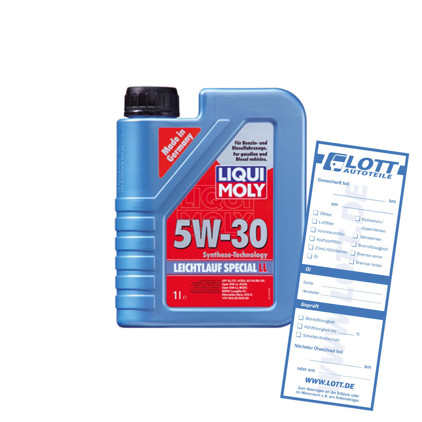 Liqui Moly Leichtlaufmotorenöl Special Tec LL 5W-30 1L