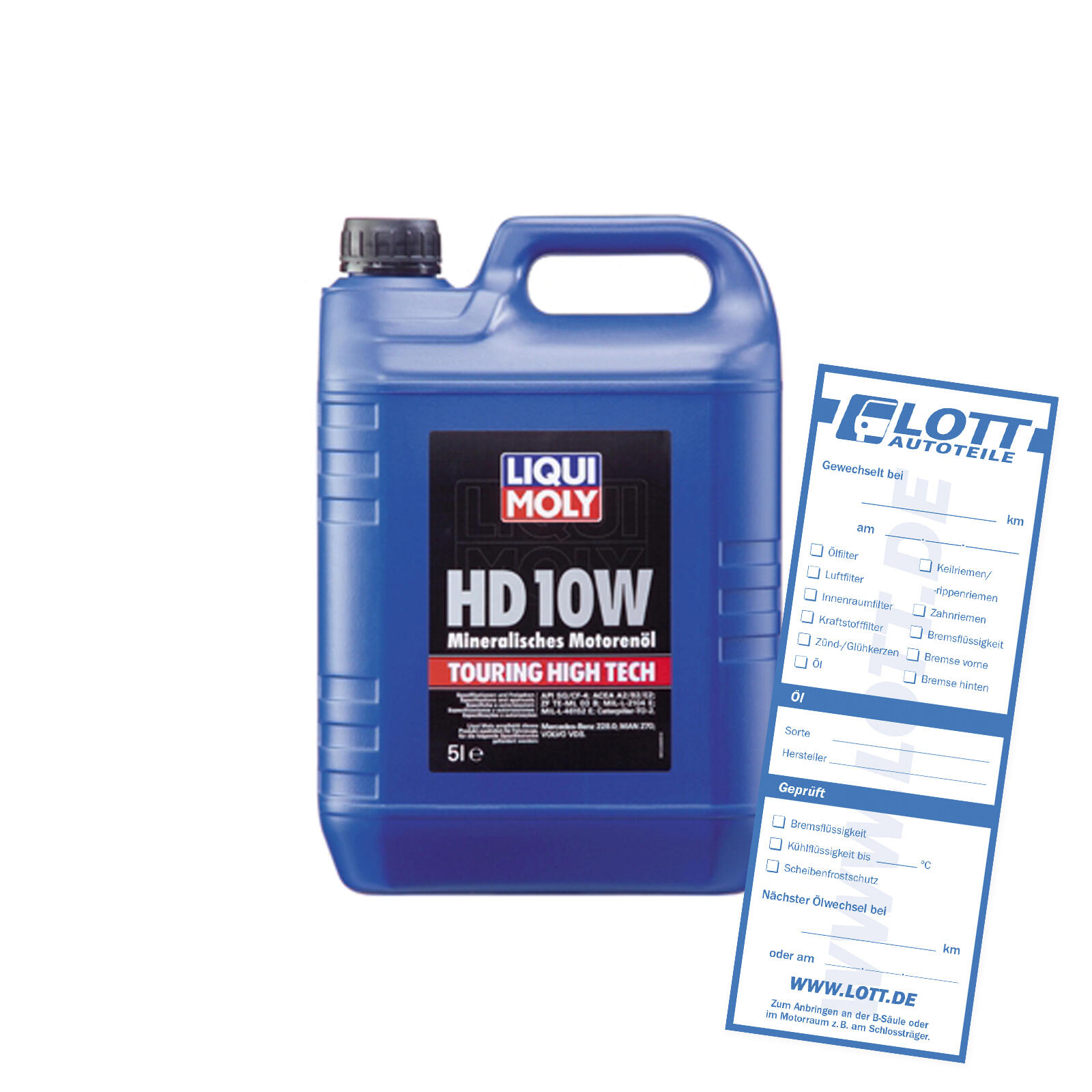 Liqui Moly Einbereichsöl Touring High Tech HD 10W 5L