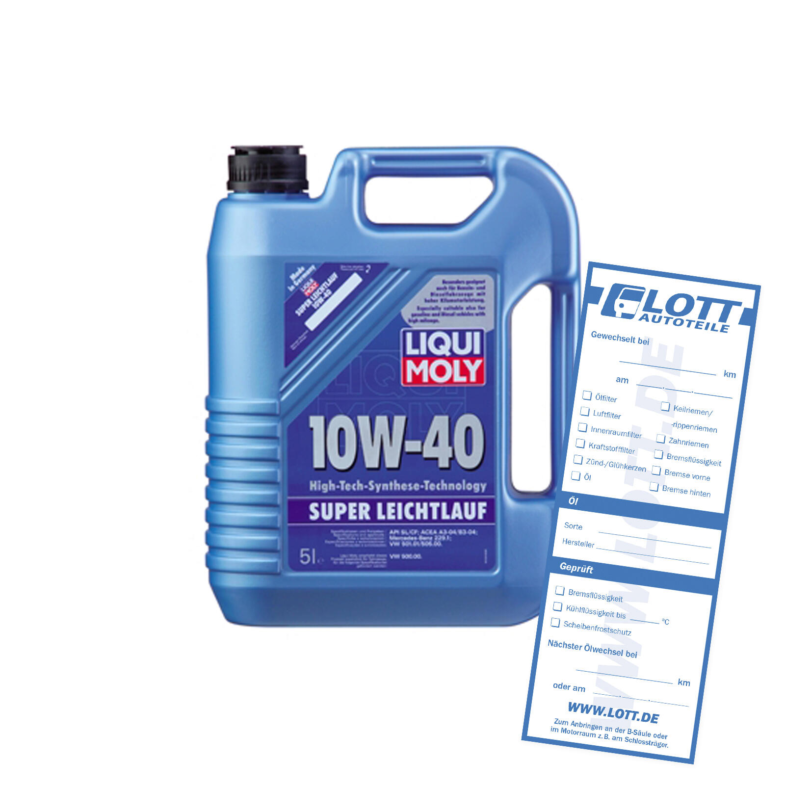 Liqui Moly Leichtmotorenöl 10W-40 5L