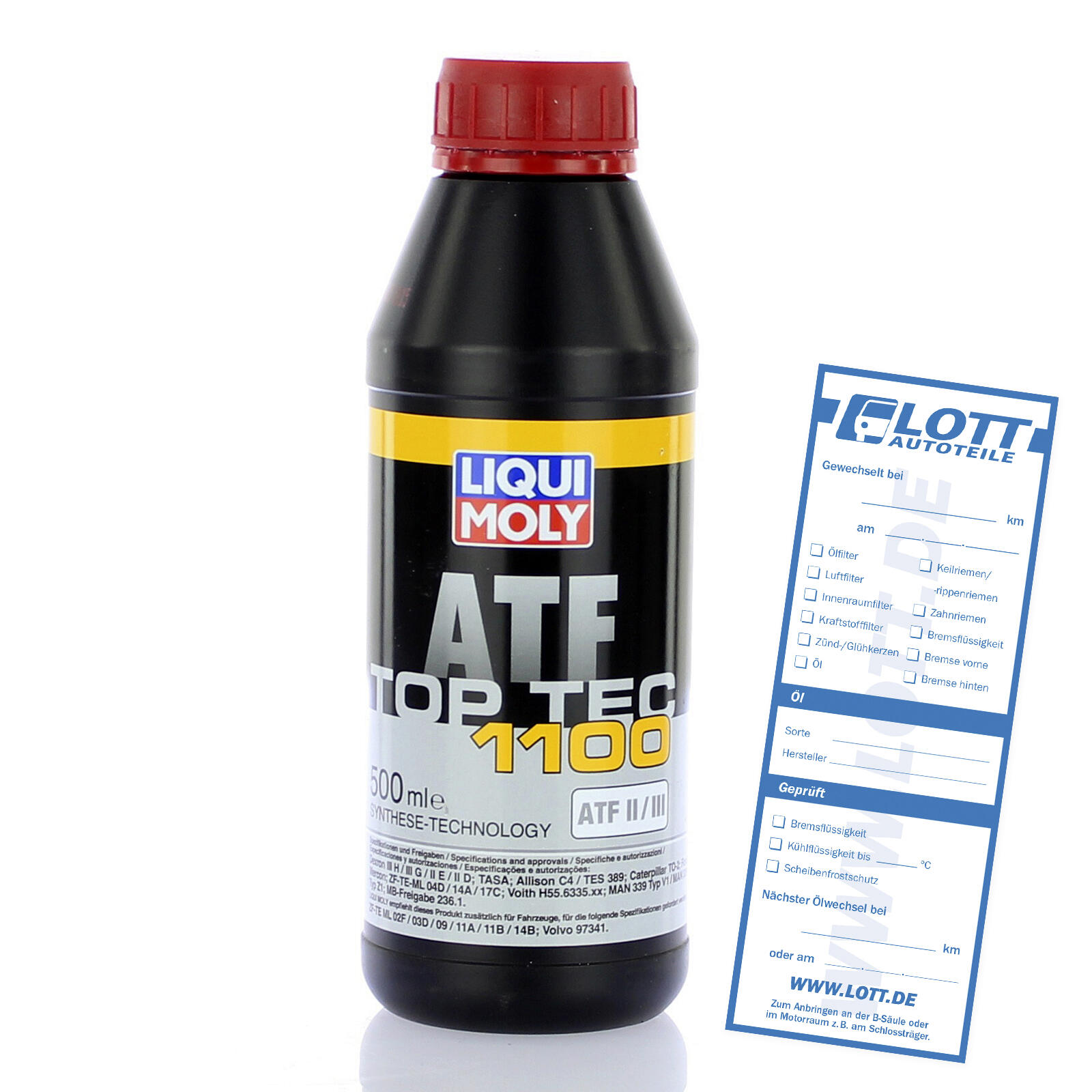 Liqui Moly Automatikgetriebeöl Top Tec ATF 1100 500ml