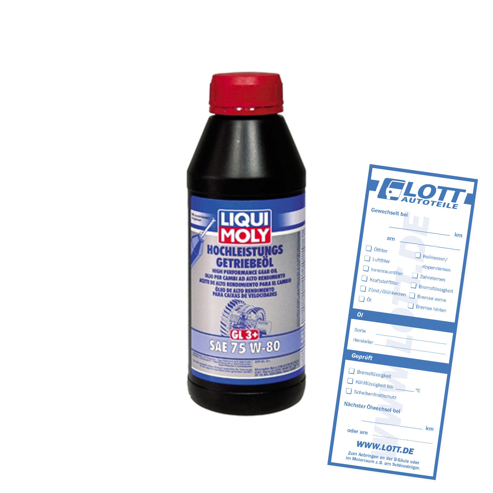 Liqui Moly Getriebeöl SAE 75W-89 500ml