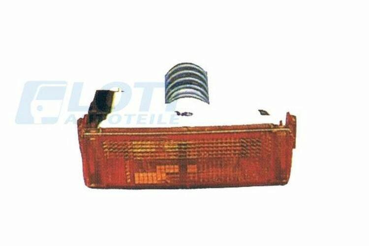 Lens, indicator