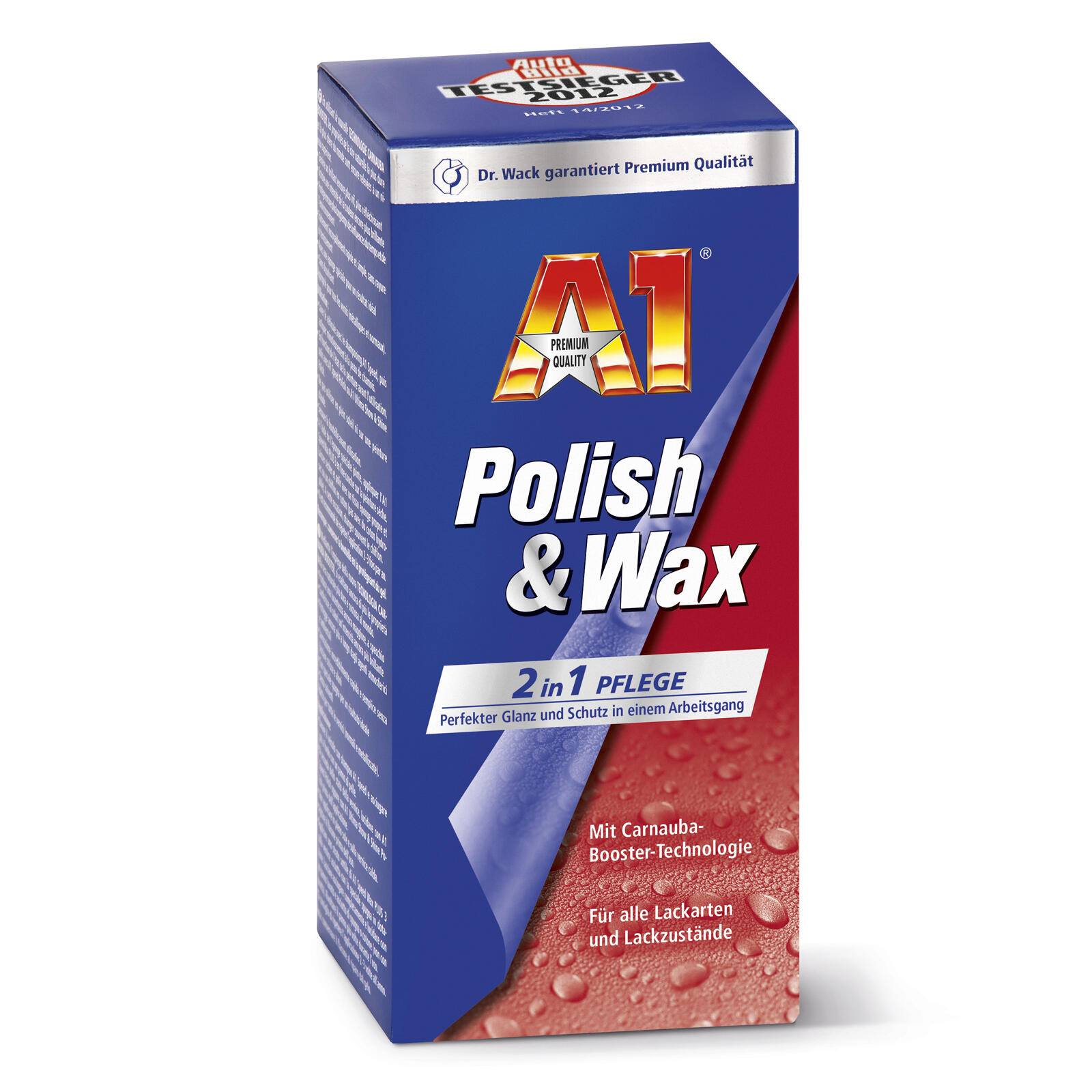 Dr. Wack A1 Polish & Wax 250 ML alle Lacke langer Schutz 2 in 1 Produkt
