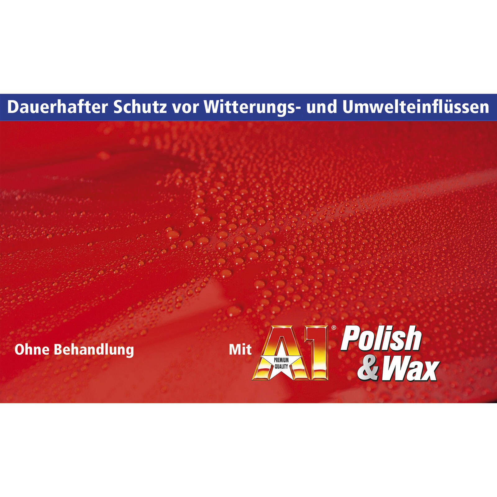 Dr. Wack A1 Polish & Wax 250 ML alle Lacke langer Schutz 2 in 1 Produkt