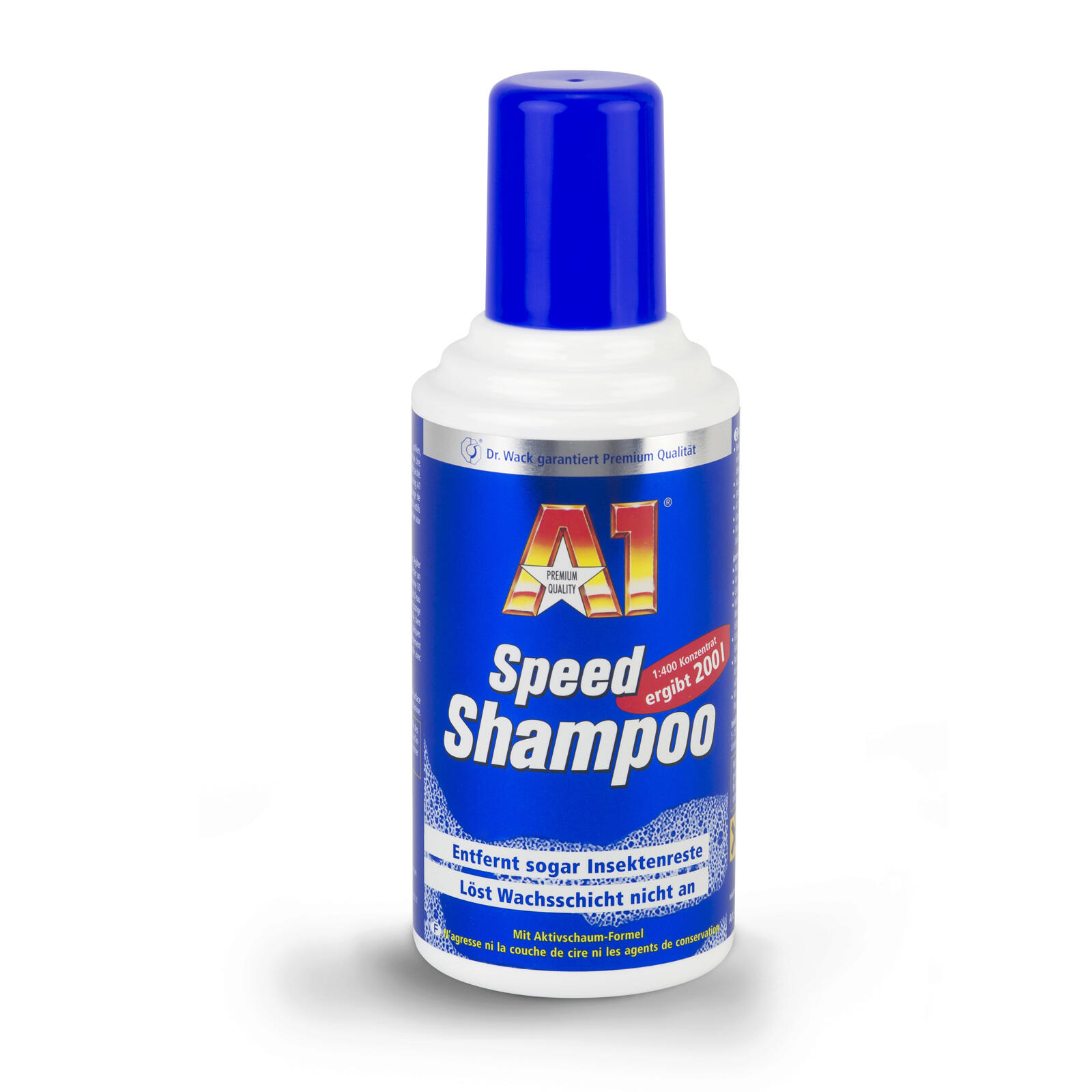 Dr. Wack A1 Speed Shampoo 500 ML sehr ergiebig, gruendlich, Aktivschaum-Formel